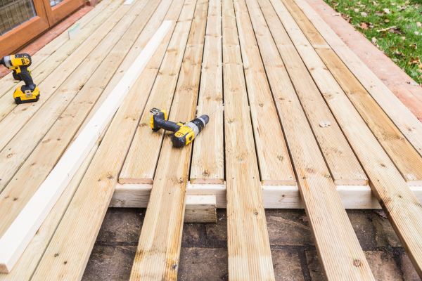 Damaged Deck Boards Repair in Poulsbo