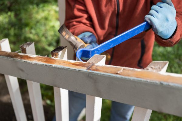 Deck Railing Replacement in Poulsbo