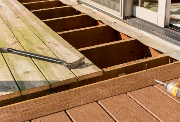 Old Deck Repair in Poulsbo