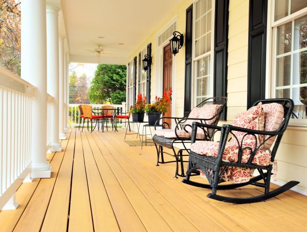 Porch Construction in Poulsbo