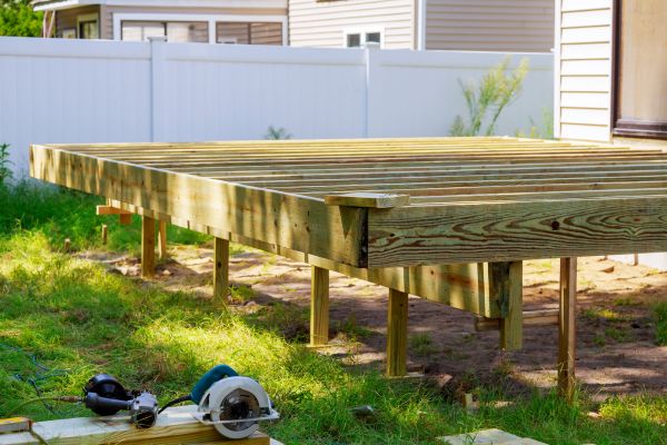 Elevated Deck Installation in Poulsbo