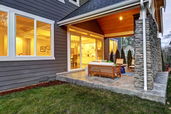Back Porch Construction in Poulsbo
