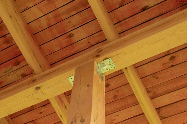 Porch Beam Repair in Poulsbo
