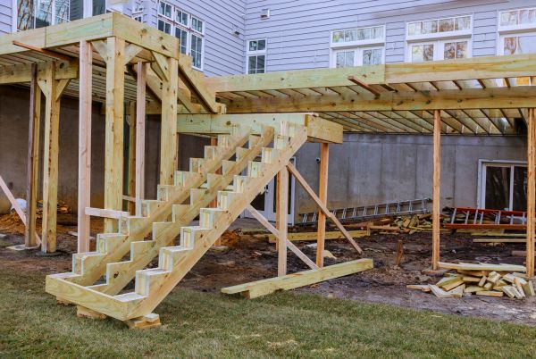 Deck Post Replacement in Poulsbo