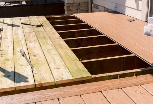 Deck Floor Replacement in Poulsbo