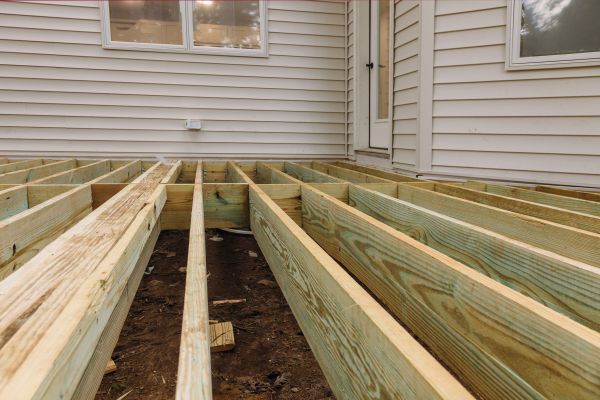 Deck Beam Repair in Poulsbo