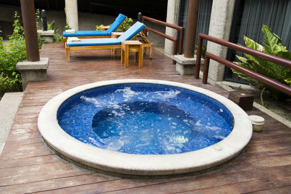 Hot Tub Deck Construction in Poulsbo