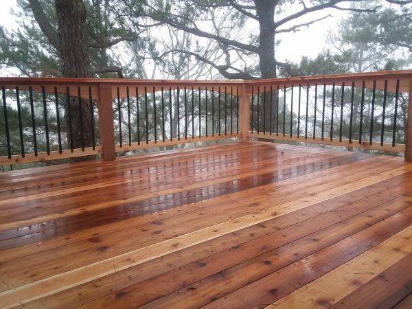 Cedar Deck Repair in Poulsbo